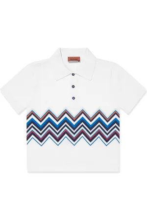 Missoni Polo con motivo a zig zag