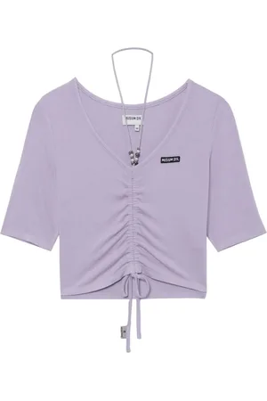 Musium Div. T-shirt con scollo a V
