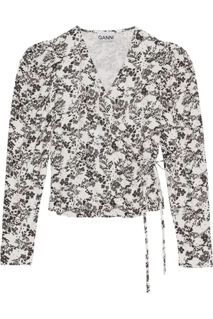 Ganni Blusa a fiori