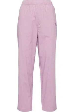 Chocoolate Pantaloni con ricamo