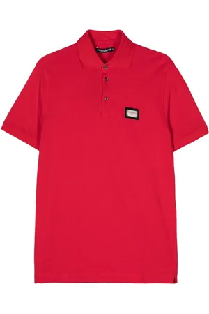 Dolce & Gabbana Polo con placca logo