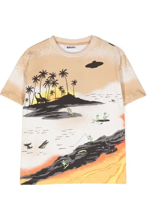 Molo T-shirt con stampa Riley Alien-Tourists