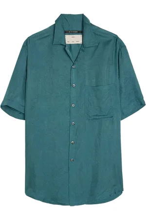 SONG FOR THE MUTE Camicia con effetto stropicciato