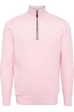 N.PEAL Cardigan con mezza zip Carnaby