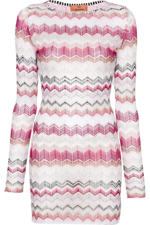 Missoni Abito corto con motivo zigzag