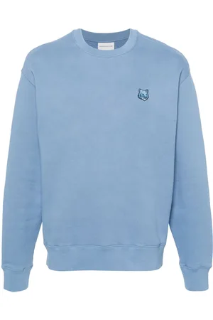 Maison Kitsuné Felpa con applicazione logo
