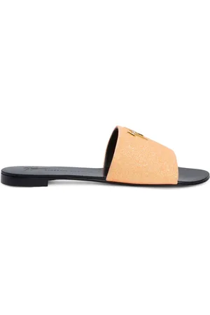 Giuseppe Zanotti Sandali slides Shirley con glitter
