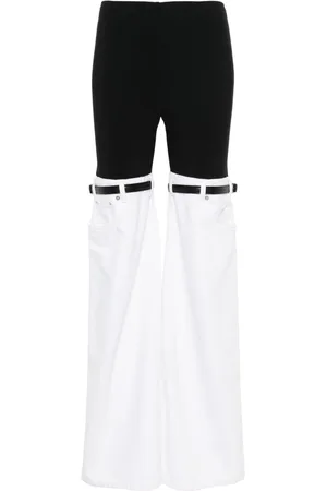 COPERNI Pantaloni svasati con inserti