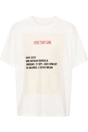 Maison Margiela T-shirt con applicazione