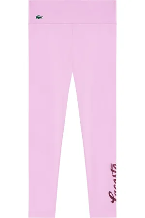 Lacoste Leggings Ultra-Dry Stretch Sport con stampa