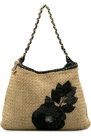 CHANEL Borsa tote Chanel Coco Country Camellia Pre-owned anni 2009-2010