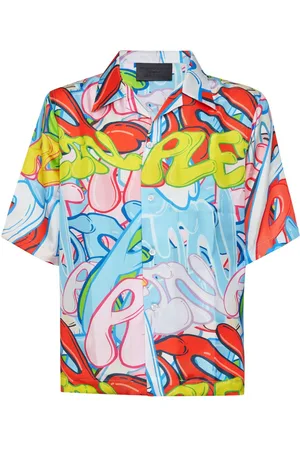 Philipp Plein Camicia Bombing Graffiti