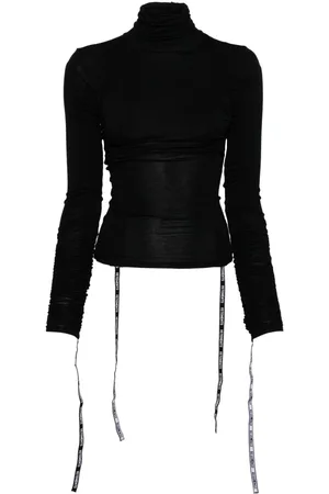 Vetements Top a collo alto