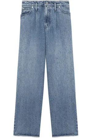 Halfboy Jeans dritti a vita media