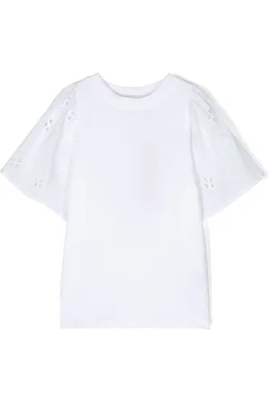 Molo T-shirt Ritza con pizzo sangallo