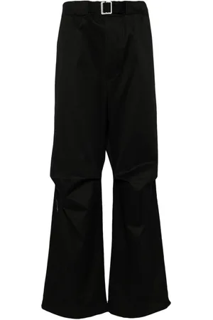 DARKPARK Pantaloni crop con cintura