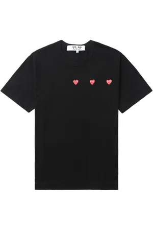 Comme des Garçons T-shirt Triple Hearts