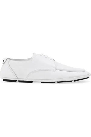 Dolce & Gabbana Derby con placca logo in pelle