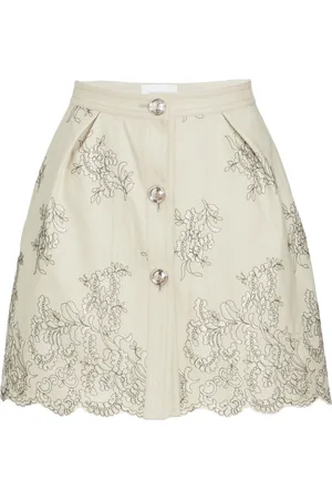 Giambattista Valli Minigonna con effetto jacquard