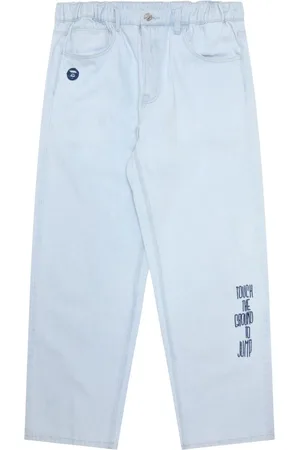 A Bathing Ape Jeans a gamba ampia