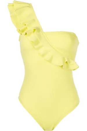 CLUBE BOSSA Costume intero Siola monospalla con ruches
