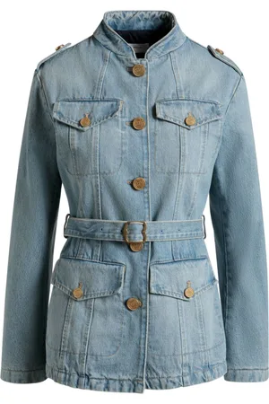 Bally Giacca denim con cintura