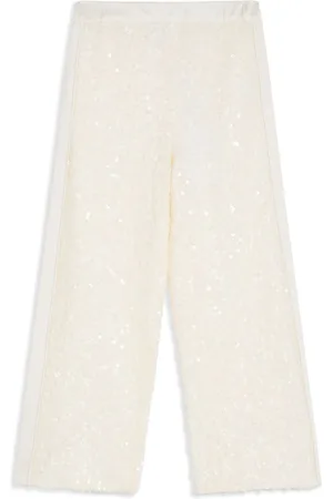 Eirene Pantaloni dritti con paillettes