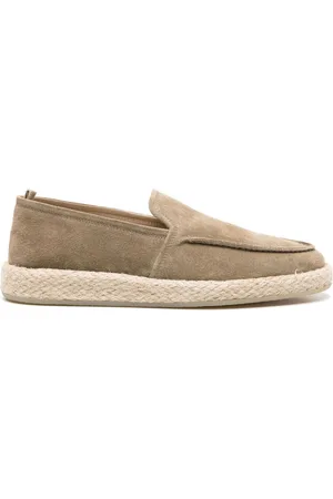 Officine creative Espadrilles Roped 004 in pelle scamosciata