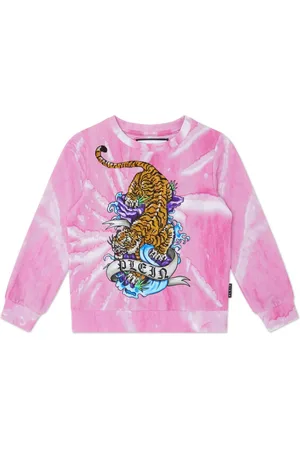 Philipp Plein Felpa con fantasia tie-dye