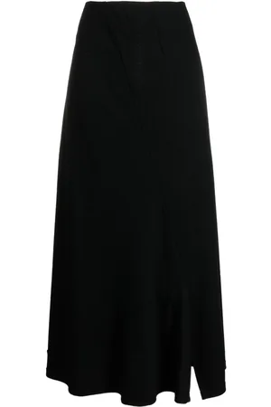 YOHJI YAMAMOTO Gonna lunga Luminary con inserti