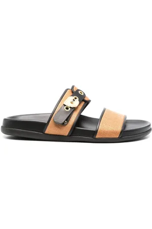 Ancient Greek Sandals Sandali Latria con suola piatta