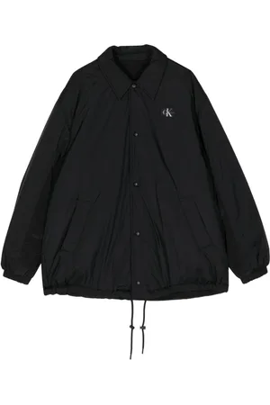 Calvin Klein Giacca-camicia con colletto dritto