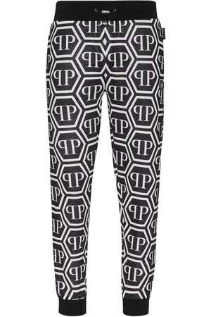 Philipp Plein Pantaloni sportivi con monogramma