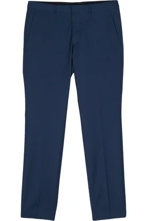 HUGO BOSS Pantaloni affusolati con pieghe