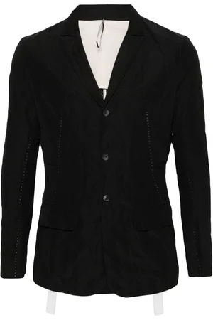 MASNADA Blazer monopetto con cuciture a contrasto