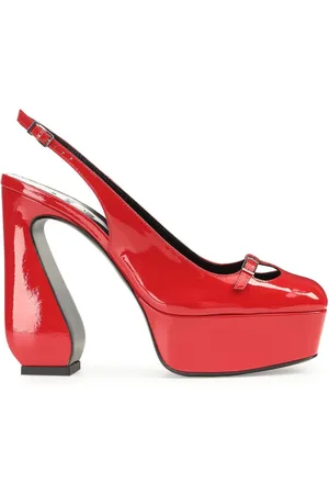 Sergio Rossi Pumps SI Rossi con cinturino posteriore 85mm