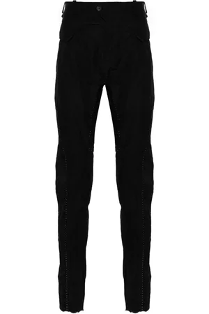 MASNADA Pantaloni affusolati con cuciture a contrasto