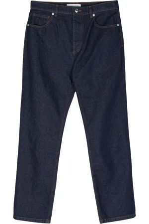 Maison Kitsuné Pantaloni dritti a vita media