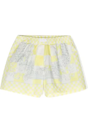 VERSACE Shorts con stampa Medusa Contrasto