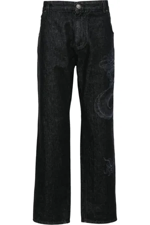 Balmain Jeans dritti a vita media