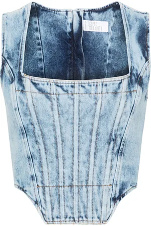 GIUSEPPE DI MORABITO Corsetto denim
