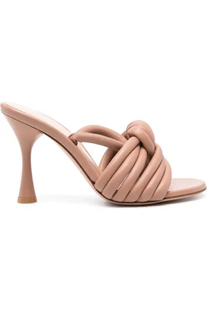 Gianvito Rossi Mules in pelle Ottavia 95mm