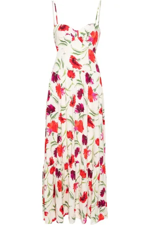 Diane von Furstenberg Abito Etta lungo a fiori