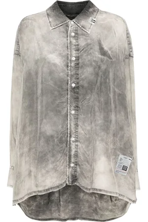 Maison Mihara Yasuhiro Camicia con lavaggio acido