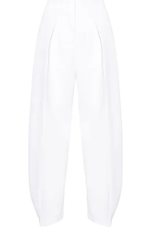 Jacquemus Pantaloni a palazzo con pieghe