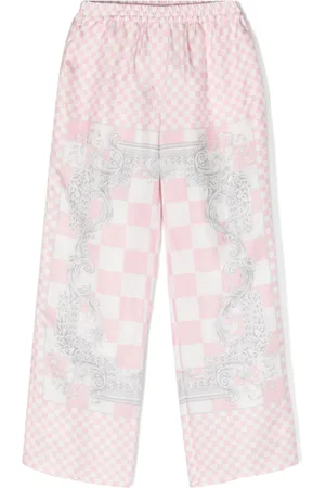VERSACE Pantaloni con stampa Barocco