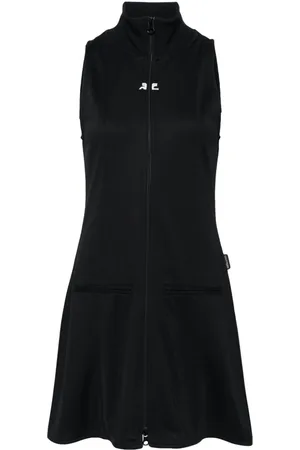 Courrèges Abito corto con ricamo
