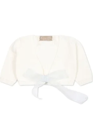 LA STUPENDERIA Cardigan con fiocco