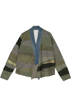 GREG LAUREN Giacca con collo a scialle