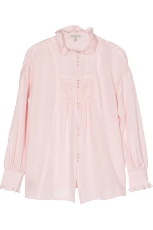 SHIATZY CHEN Blusa semi trasparente
